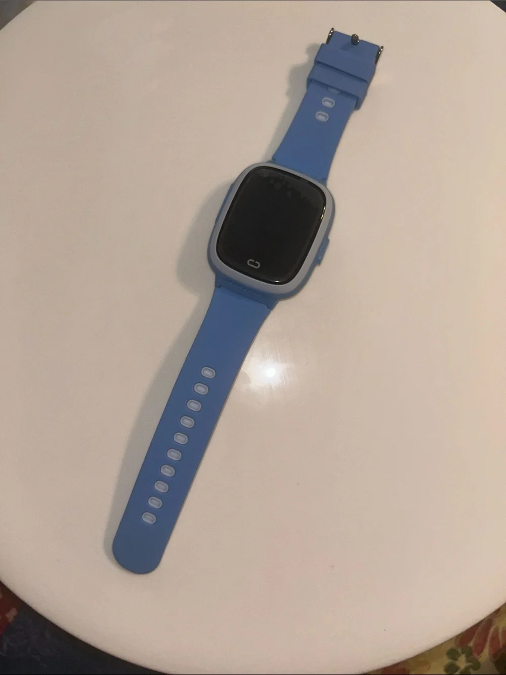 Children's Blue Silicone Smartwatch with Touchscreen
